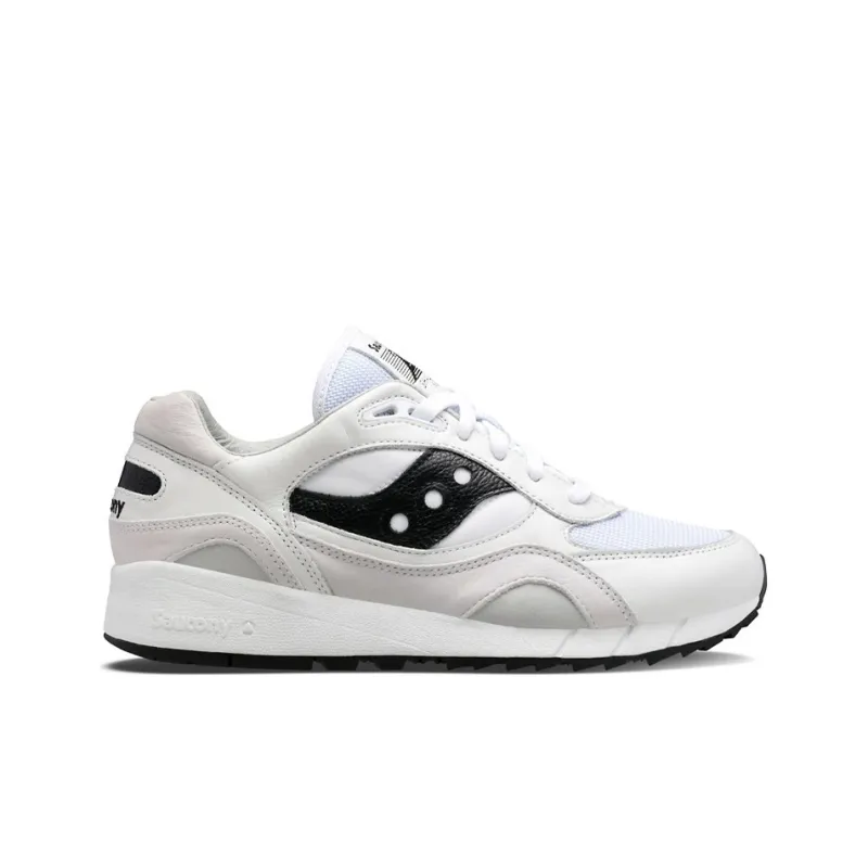 saucony Shadow 6000 White Black-1