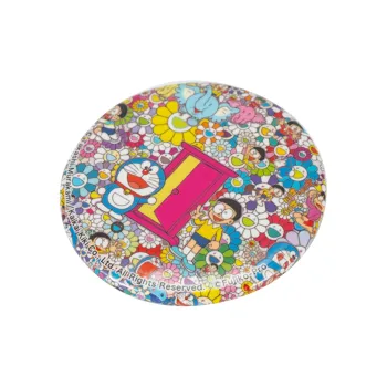 Takashi Murakami x Doraemon Prop Kaikaikiki Doraemon Brooch Badges