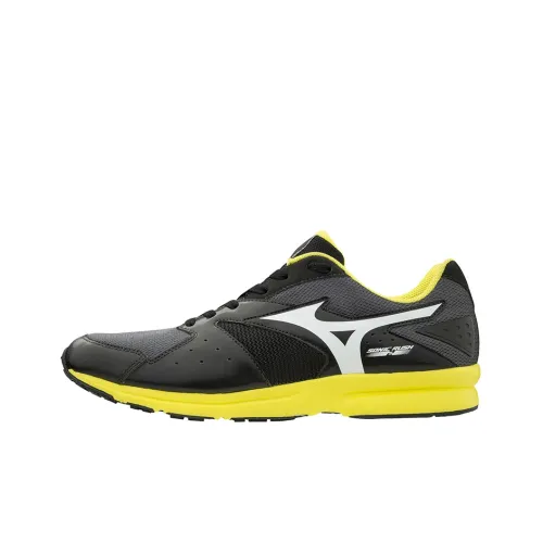 Mizuno Sonic Running Shoes Unisex Low-Top Gray/White/Yellow