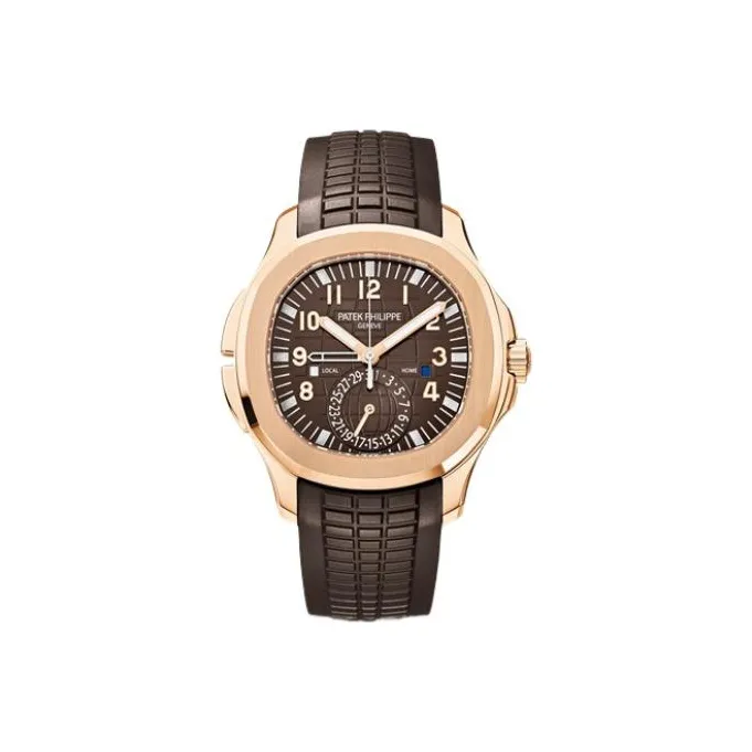 PATEK PHILIPPE Pre Owned 2022 Aquanaut 'Travel Time Tiffany & Co.' 40mm-0