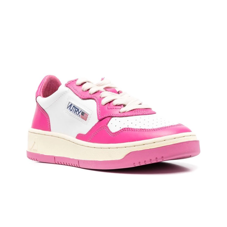 AUTRY Medalist Low Top Bicolor 'White Pink' Women's - POIZON