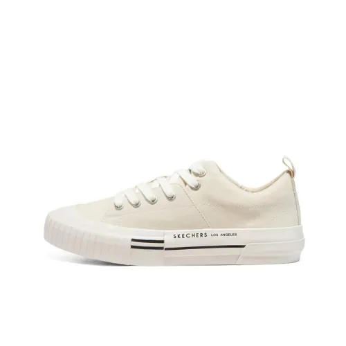 Skechers New Moon Skateboard Shoes Women's Low-Top Ivory