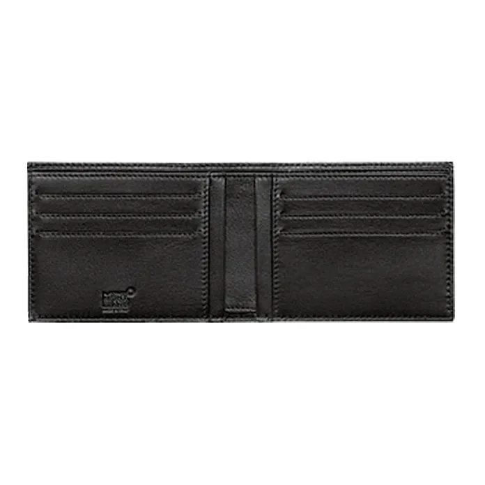 MONTBLANC Leather Card Holders Clutches Wallets Men's Black-1