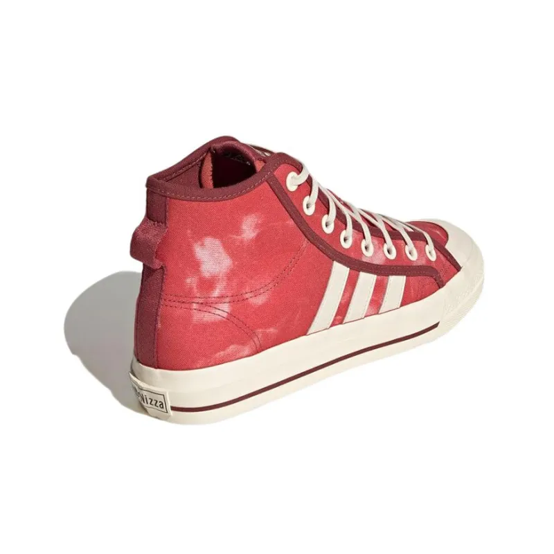 Adidas Nizza Hi Rf Parley Crew Red-3