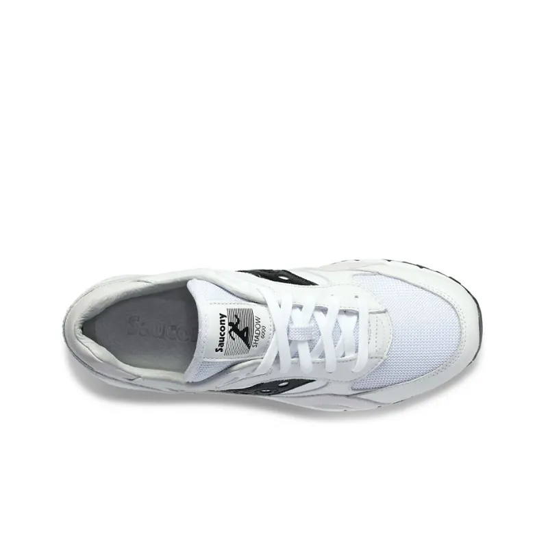 saucony Shadow 6000 White Black-3