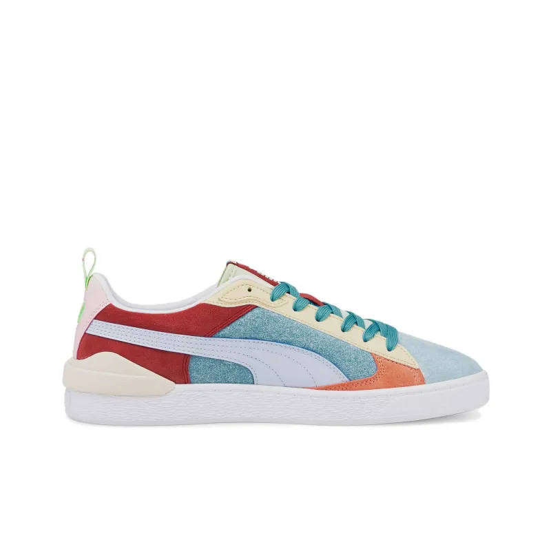 PUMA Suede Block Wt Foam Strip 2 'Blue Red White'-1