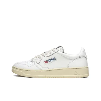 AUTRY Medalist Leather Low White