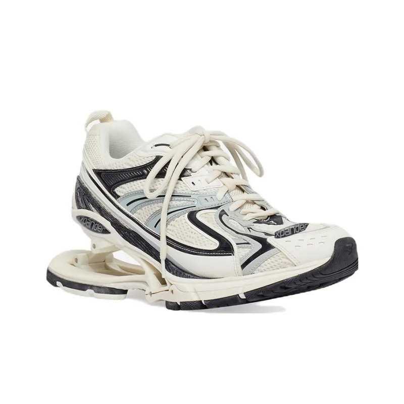 Balenciaga X Pander Sneakers 'White Grey'-2