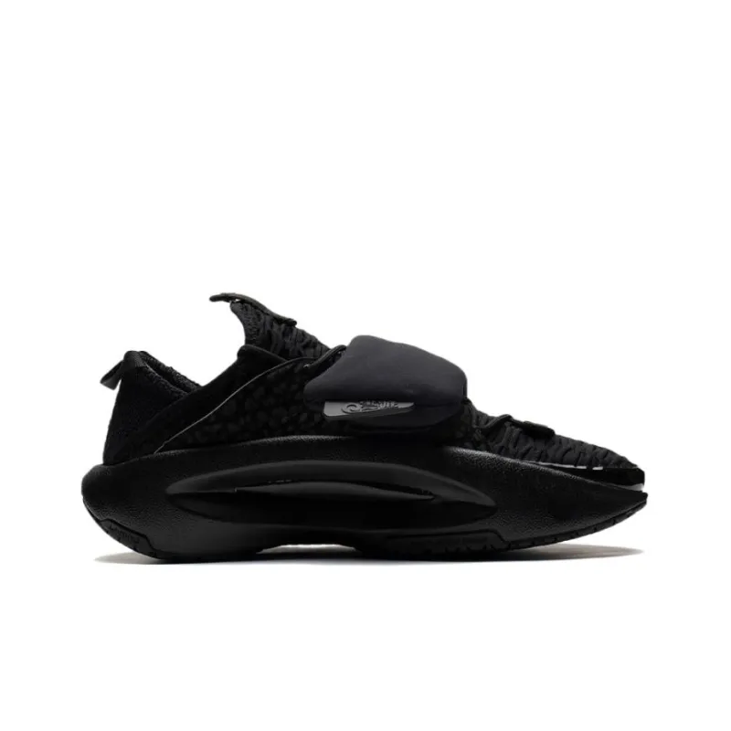 LiNing Cloud Travel Slip Resistant, Abrasion Resistant, Lightweight, Rebound Low Top Sports Casual Shoes Men's Black-1