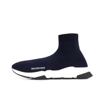 Balenciaga Speed Trainer Navy White Sole
