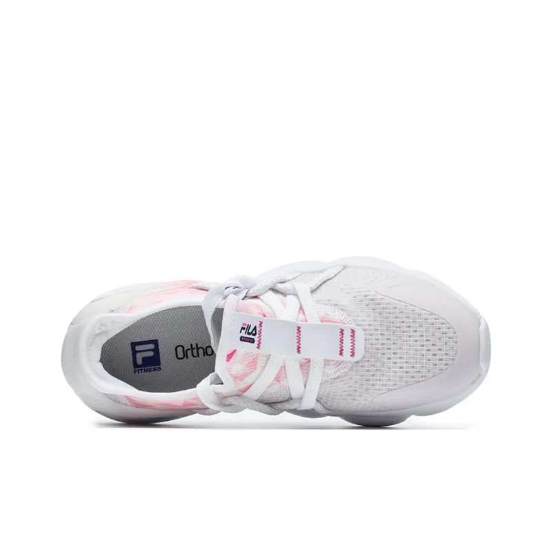 FILA Athletics Donna Dance Slip Resistant Low Top Casual Shoes Women's FILA White-2