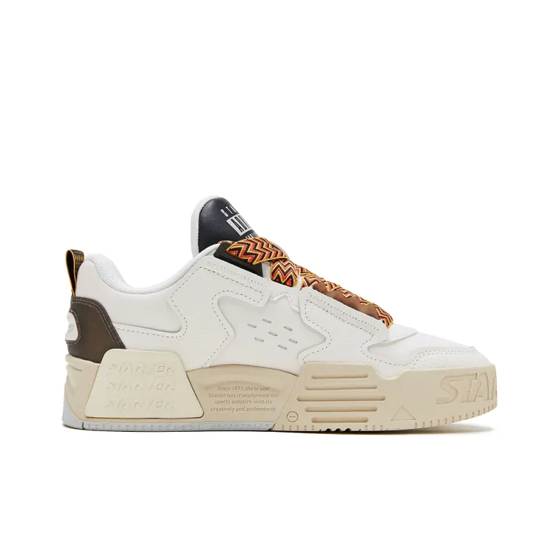 STARTER Skateboard Shoes Men Low Top White-1