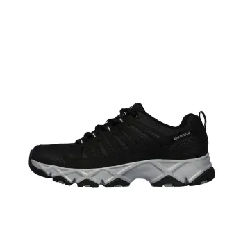 Skechers Relaxed Fit Cushioning, Slip Resistant, Abrasion Resistant, Waterproof Low Top Step Shoes Men's Black