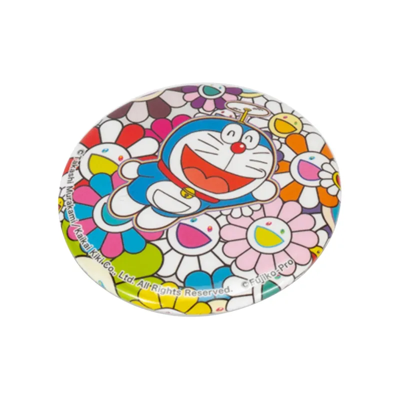 Takashi Murakami x Doraemon Prop Kaikaikiki Doraemon Brooch Badges-2