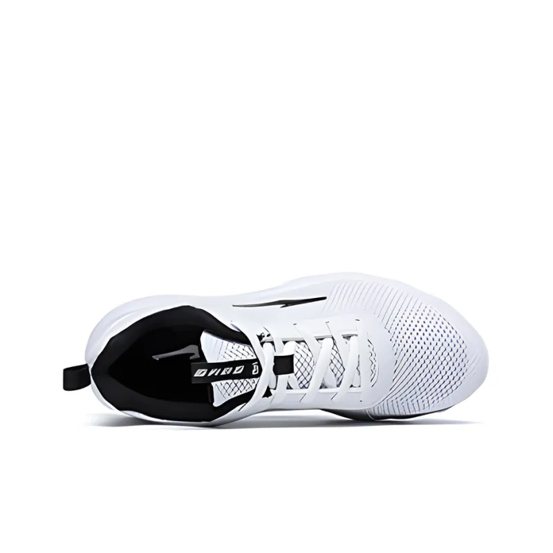 Erke Running Shoes Men Low Top True White-1