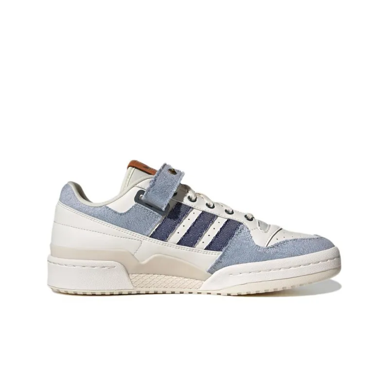 Adidas Forum Low Blue Cloud White-1