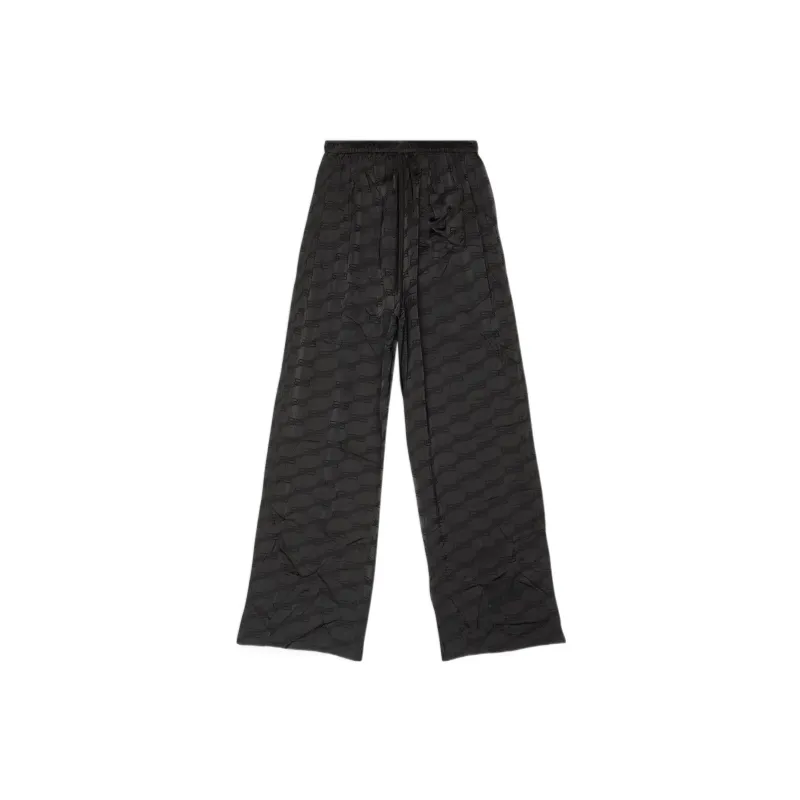 Balenciaga Balenciaga BB MONOGRAM FW22 Casual Pants Men's Black-1