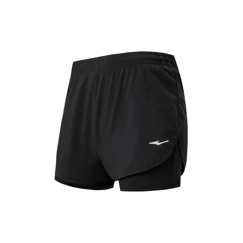 Erke Casual Shorts Women's Jet Black