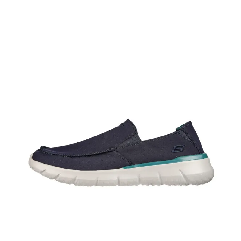 Skechers Del Retto Casual Shoes Men Low-Top Blue-0