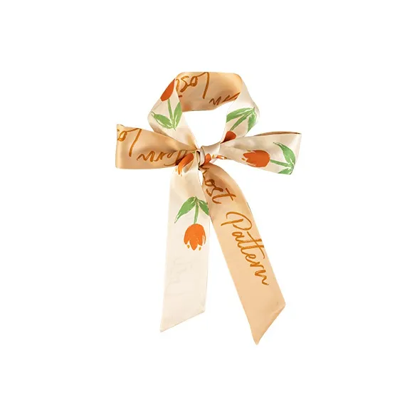 LOST PATTERN Silk Scarves Women's-4