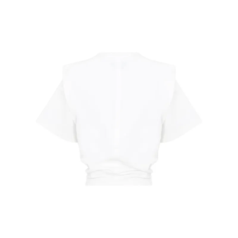 ISABEL MARANT Belita Tie-waist T-shirt-1