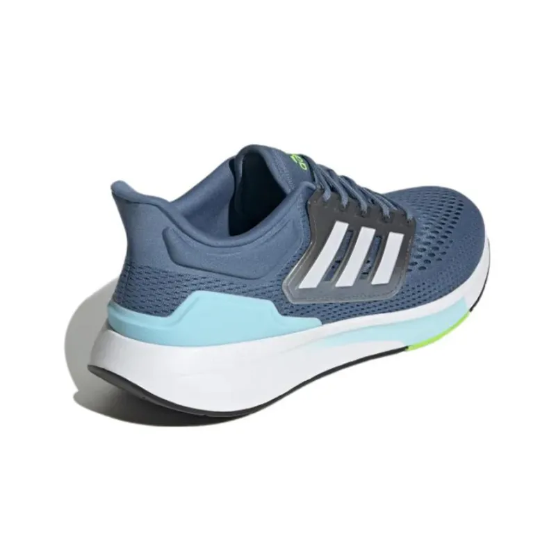 Adidas EQ21 Run Running Shoes Men Low Top Blue/Gray-3
