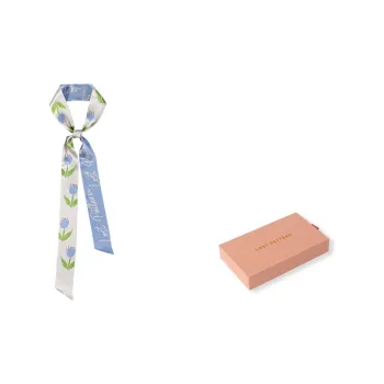 LOST PATTERN Silk Scarves Women's