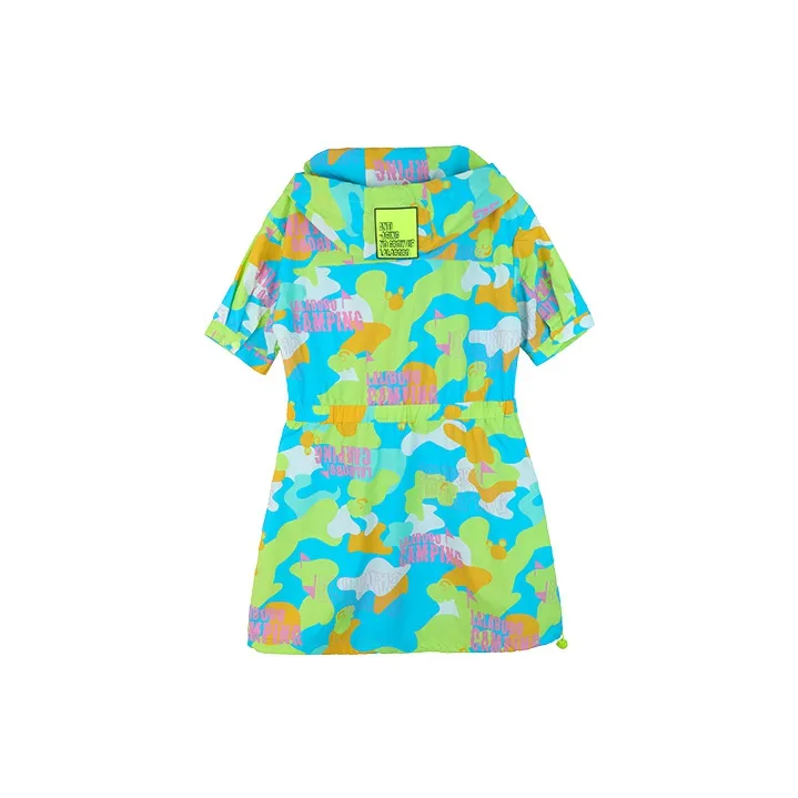 LALABOBO A Line Skirt Dress Blue-1