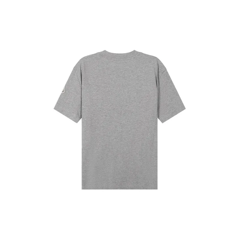 Moncler SS22 T Shirts Men Gray-1