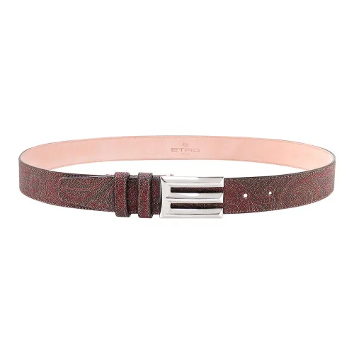 ETRO Unisex Leather Belt