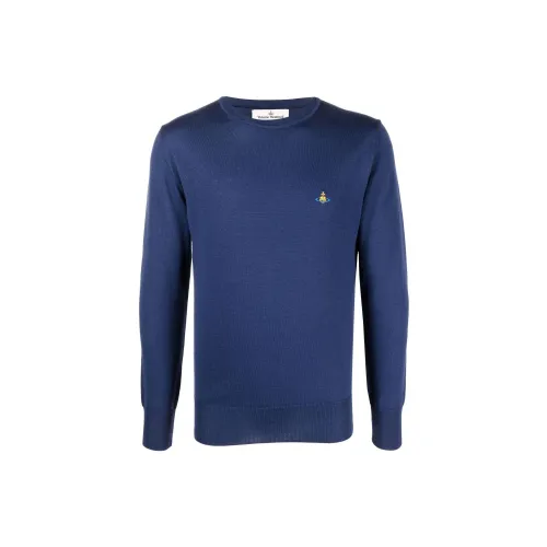 Vivienne Westwood Sweaters Men Blue