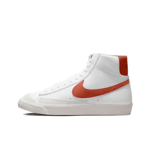 Nike Blazer Mid 77 White Mantra Orange Women's