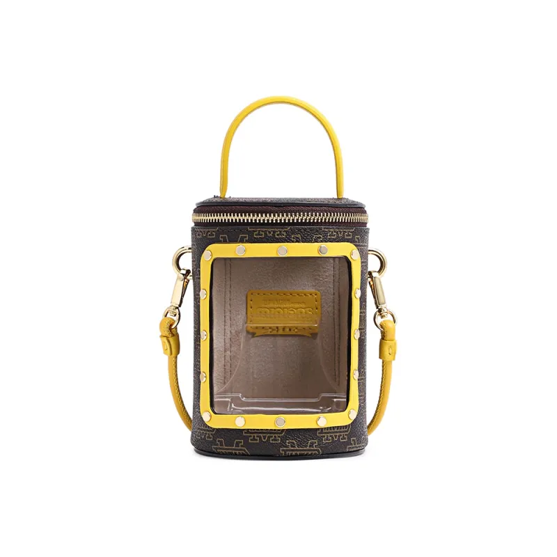 FION Handbags Coffee/Yellow-0