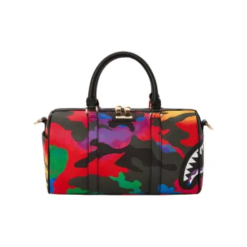 SPRAYGROUND PVC Boston Bag Handbag Medium Size Unisex Multicolor