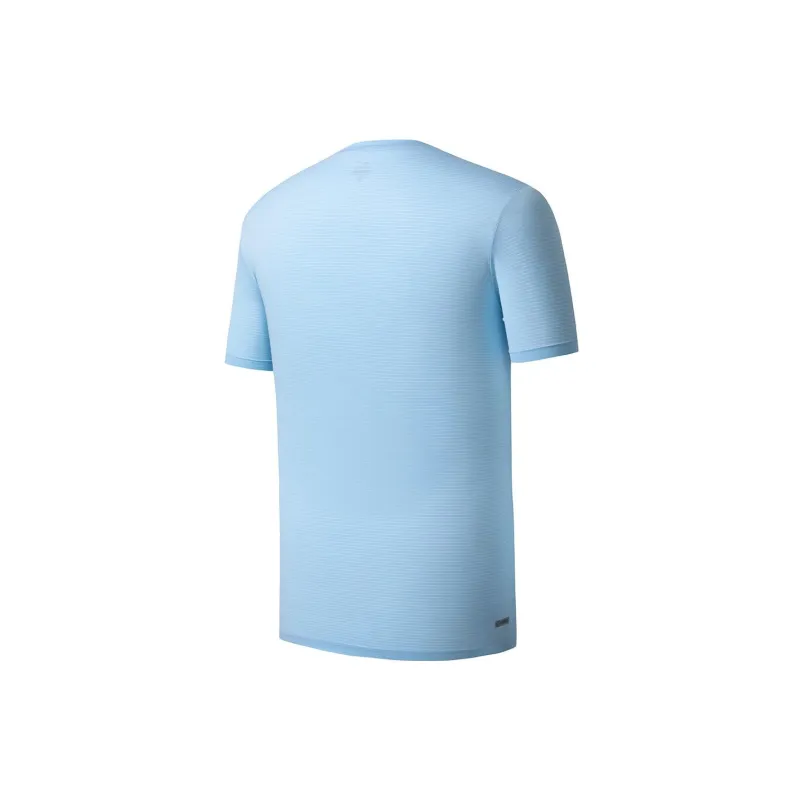 Erke T Shirt Men's Light Lake Blue-1