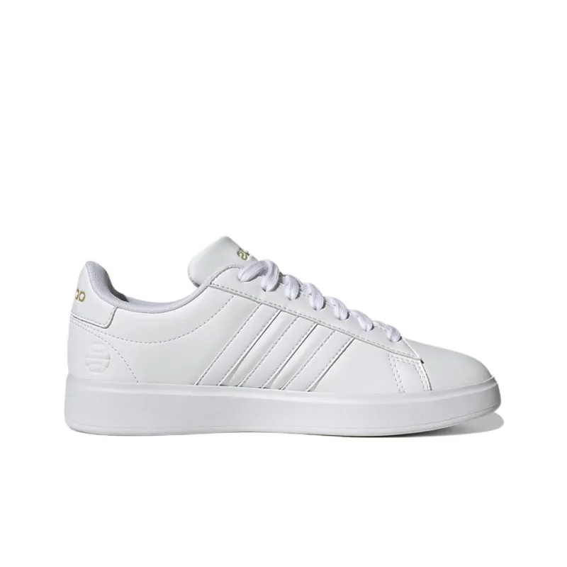 Adidas Grand Court 2.0 Cloud White Gold Metallic Women's-1