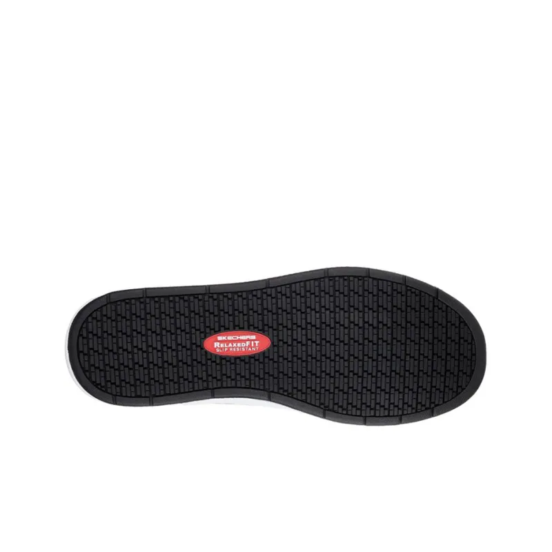 Skechers Watab Stirling St Slip Resistant Waterproof Cushioning Abrasion Resistant Mid Top Skateboard Shoes Men's Black-4