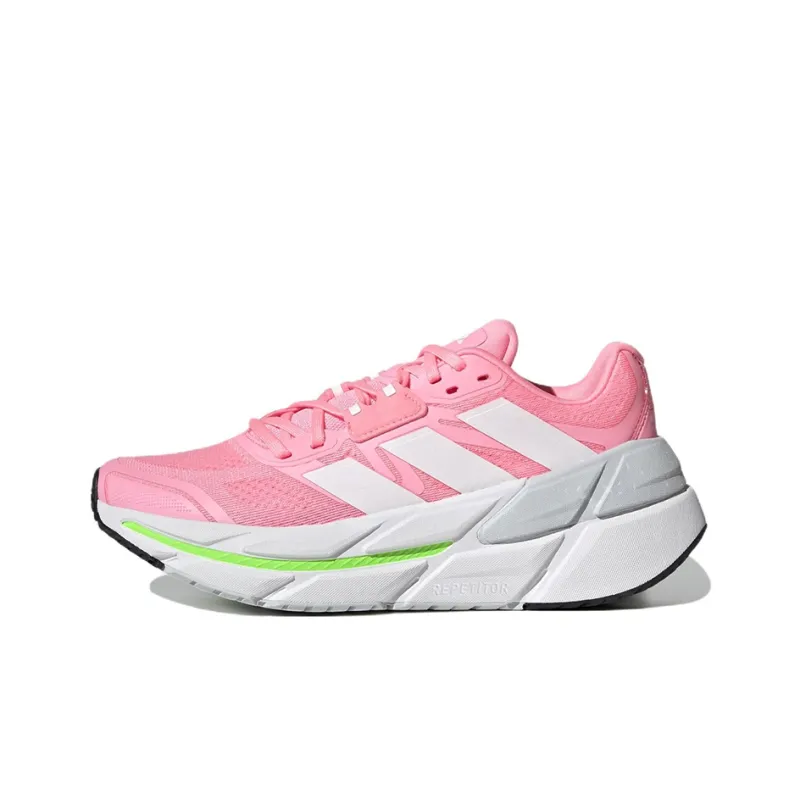 Adidas Adistar CS Wear-Resistant Low-Top Running Shoes Women's Soft Pink-0