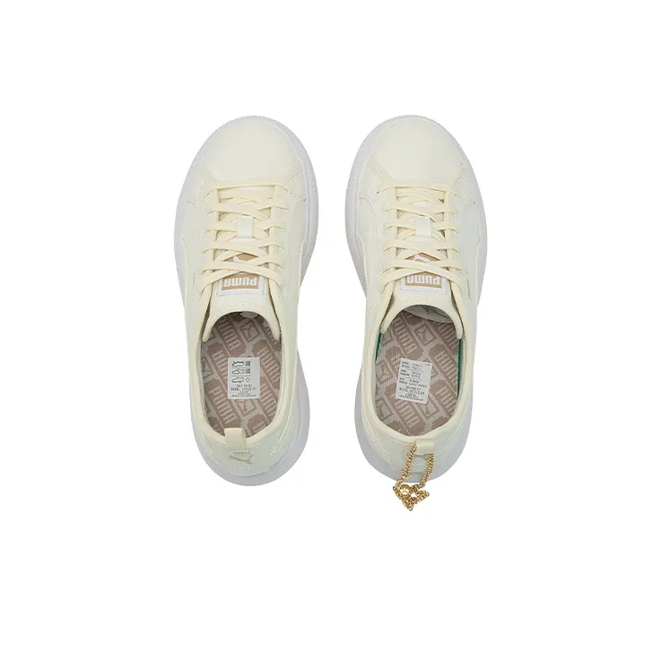 PUMA Suede Mayu Canvas 'Pristine' Women's-3