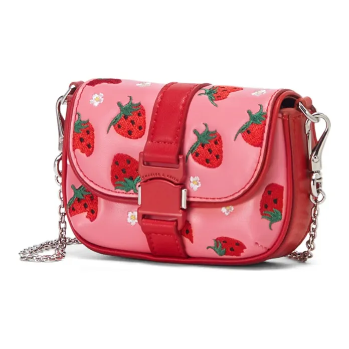 CHARLES&KEITH Fabric Wallet Mini Women's Multicolor-1