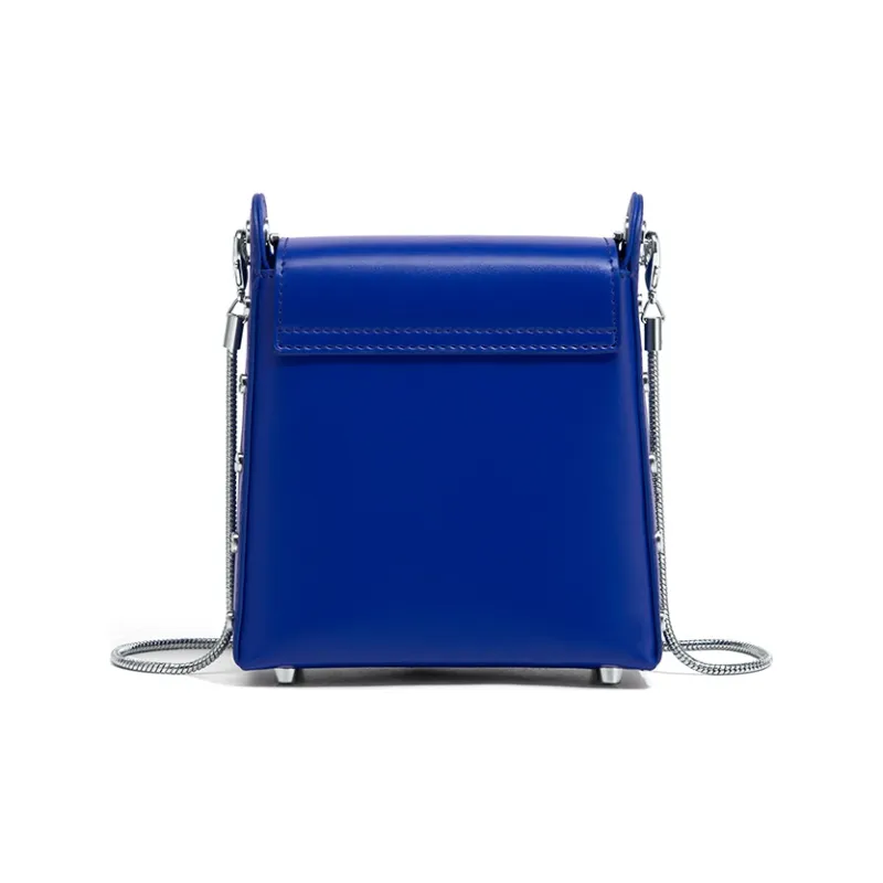 Gong Xuan Beads Crossbody Bag Handbag One Shoulder Women's Blue/Red-2