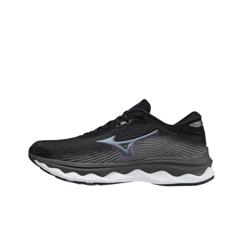 Mizuno Women's Wave Sky 5 Super Wide 'Black Grey' Women's-0