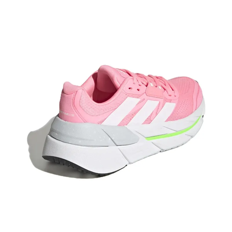 Adidas Adistar CS Wear-Resistant Low-Top Running Shoes Women's Soft Pink-3