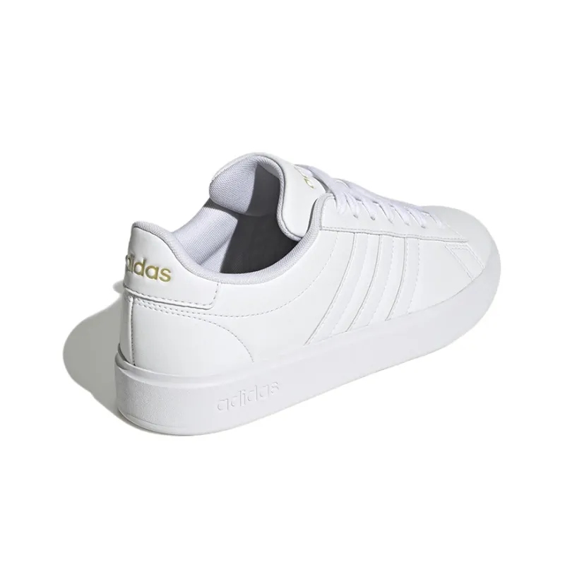 Adidas Grand Court 2.0 Cloud White Gold Metallic Women's-3