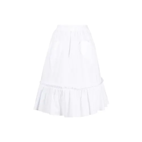 MOSCHINO Casual Long Skirts Women's White