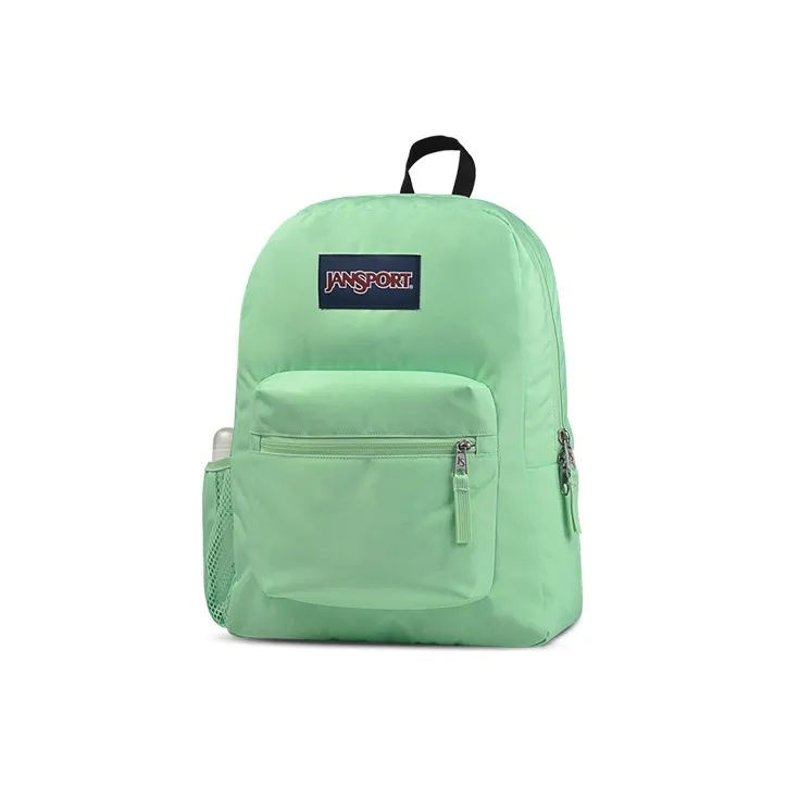 JanSport Polyester Backpack Medium Size Unisex Mint Green-1