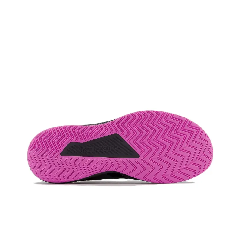 New Balance NB 796 Tennis Shoes Women's Low Top Black/Rose Red-3