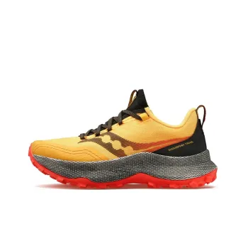 Saucony Endorphin Trail ViZiGold ViZiRed Yellow