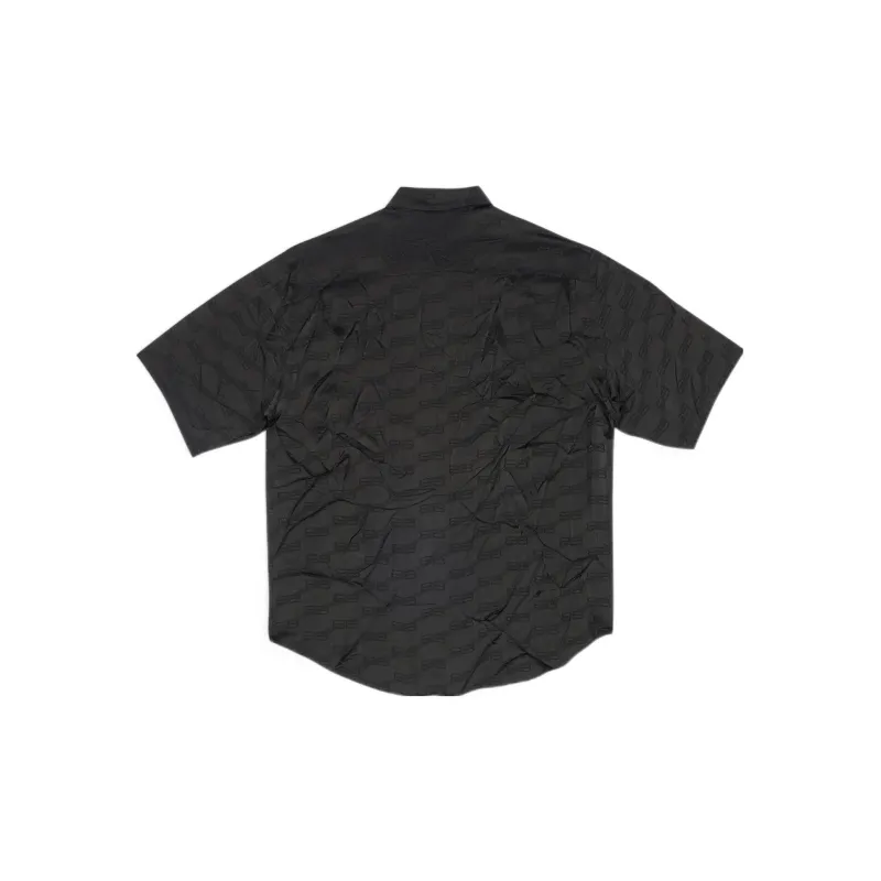 Balenciaga Balenciaga BB MONOGRAM FW22 Shirt Men's Black-1