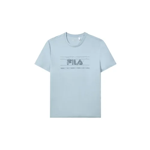 FILA T-Shirts Men Yellow River Blue